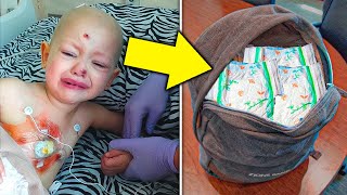 Girl Dies of Cancer, Mom Opens Her School Bag and Couldn’t Stop Crying…