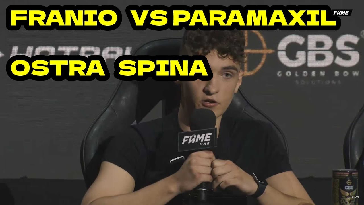 Franio vs Paramaxil Ostry Dym na KONFERENCJI 15