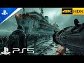 Infected cruise ship ps5 immersive ultra graphics gameplay 4k60fps world war z