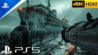 INFECTED CRUISE SHIP (PS5) Immersive ULTRA Graphics Gameplay [4K60FPS] World War Z