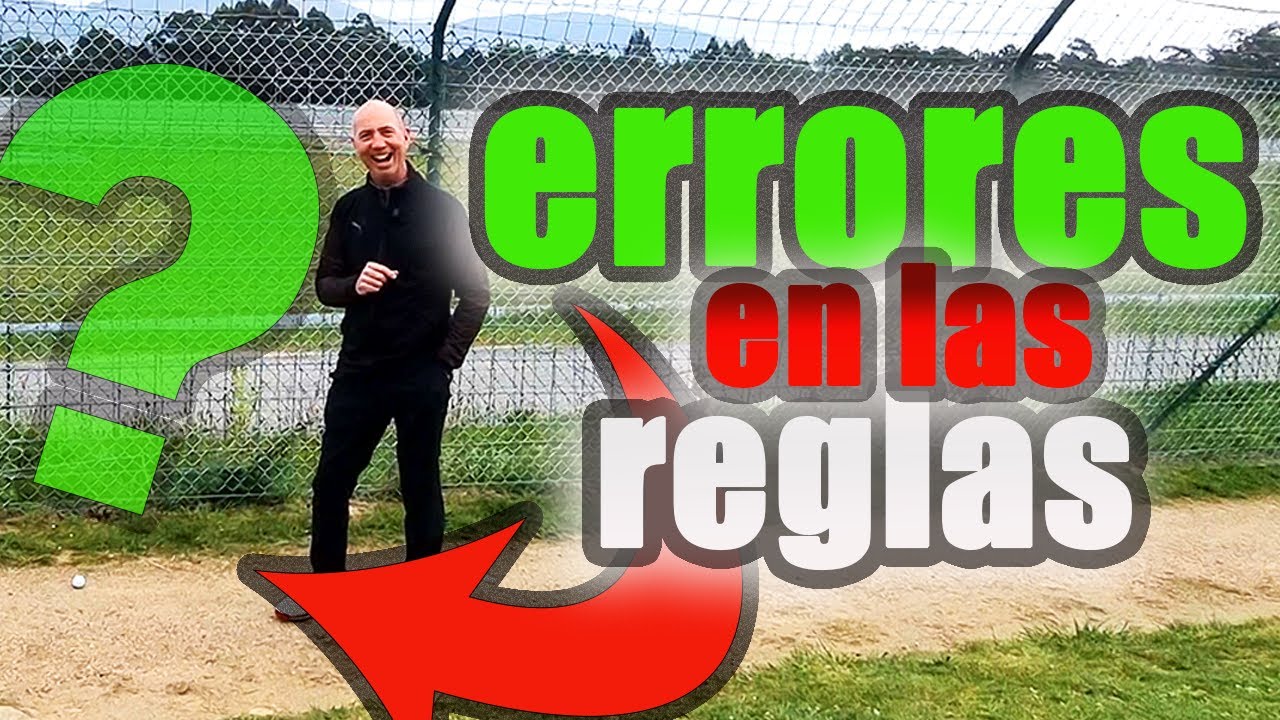 ¡¡LOS ERRORES COMETIDOS en  LAS REGLAS de GOLF MÁS COMMUNES!! ¡Y algunas REGLAS incluso AYUDAN!