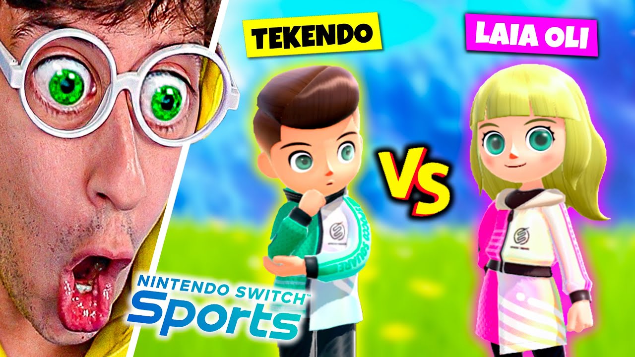 BATALLA de NOVIOS en Nintendo Switch Sports ⚽❤️! (Laia Oli vs TEKENDO)