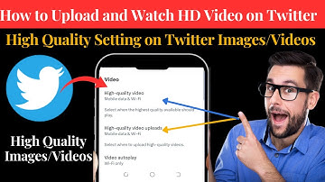 How to enable HD video setting on twitter | How to upload hd video on twitter