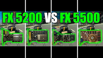 GeForce FX 5200 vs GeForce FX 5500 (both 64 bit and 128 bit) Test In 13 Games (Capture Card)