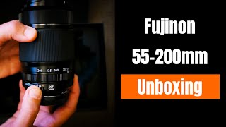 Fujinon XF 55-200mm F/3.5-4.8 Lens - UNBOXING