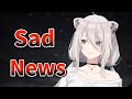 Shishiro Botan made a sad announcement