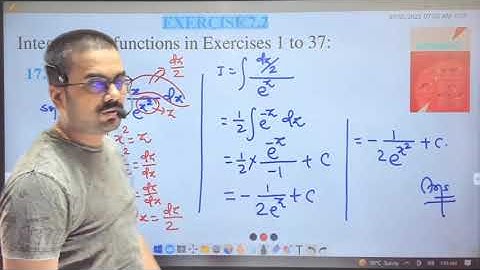 7.2 ncert class 12th||integration class 12th||Q.13-22