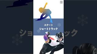 【ショート動画でミラノ・コルティナ冬季五輪】スケートショートトラックとは