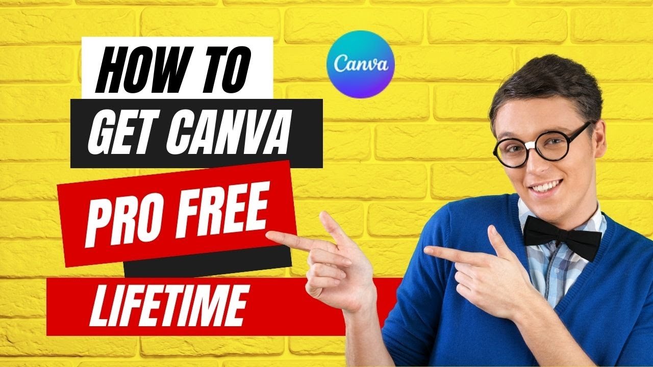 How To Get Canva Pro Lifetime free in 2023 - YouTube
