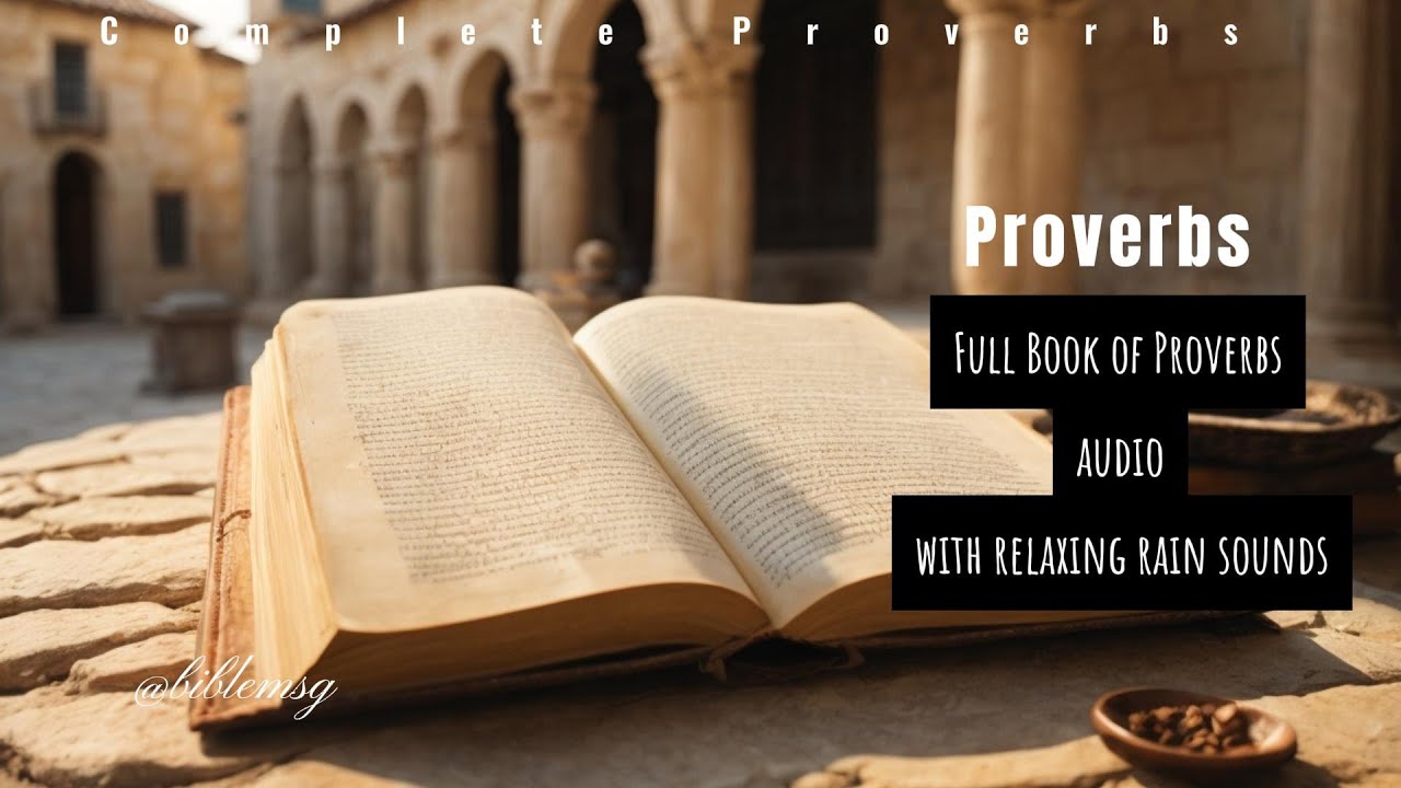 PROVERBS 1 To 31 complete Audiobook Of Proverbs YouTube