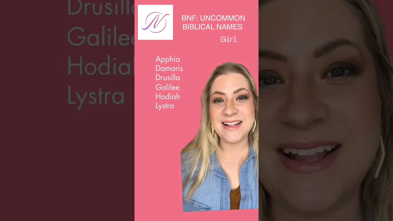 Baby Name Friday: Uncommon Biblical Names