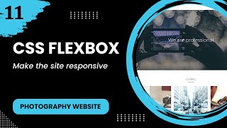 Flexbox #11 - Make the site responsive