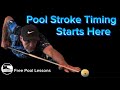 Pool Stroke Timing (Free Pool Lessons) 