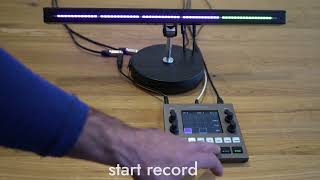 drumbeam NEW drumming MIDI controller X 1010 Blackbox Sampler - Setup explained