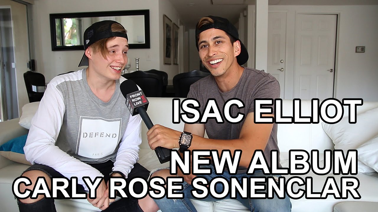 Isac Elliot talks New Album & Carly Rose Sonenclar w/ @RobertHerrera3