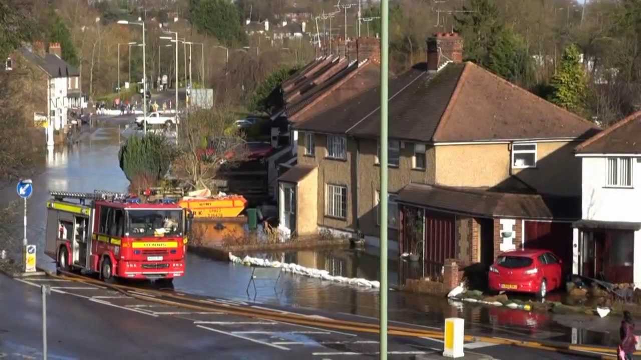 Flooded Rickmansworth 07.02.14