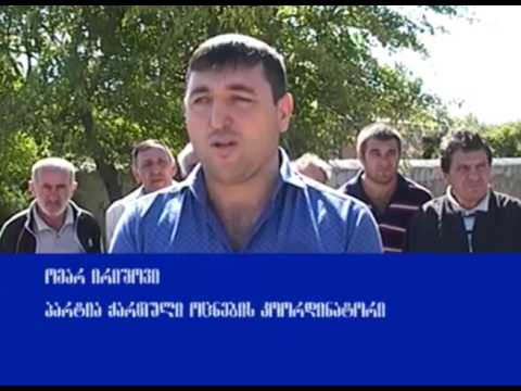მოსახლეობა რუსლან გაჯიევის პლაკატების დახევასთან დაკავშირებით პროტესტს გამოთქვამს Marneuli TV