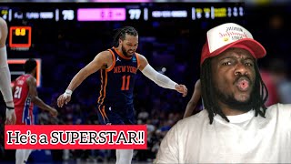JALEN BRUNSON IS A SUPERSTAR!! | ROUND 1 GAME 4 Knicks vs 76ers | Reaction
