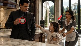 “Check Your Coffee, Sir!” The Maid’s Toddler Warned the Mafia Boss—Then He Discovered the Poison