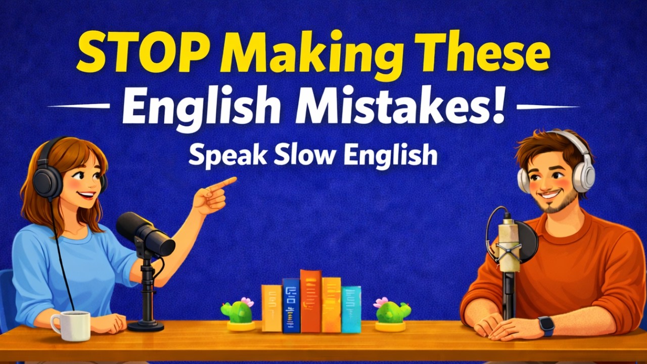 English Podcast for Easy Conversation in Daily Life |Common English Mistakes Learners Make