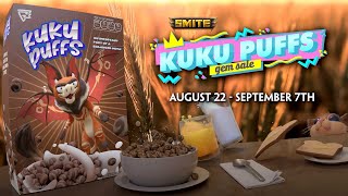 SMITE - Kuku Puffs Gem Sale (August 22nd - September 7th)