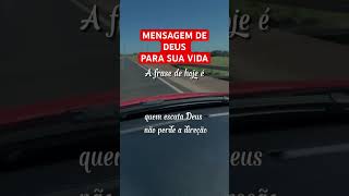 MENSAGEM DE DEUS PARA VOCÊ #motivacional #fe #reflexão