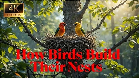 How Birds Build Their Nests – Nature’s Tiny Architects at Work!