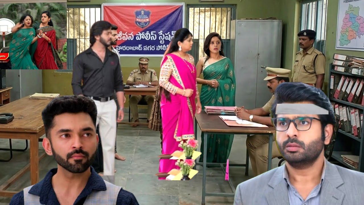 Paape Maa Jeevana Jyothi Serial reviewజీవనను అరెస్టుచేయించినఆనందినిఅపార్థంచేసుకునసూర్యదగ్గరని.బ ఆది