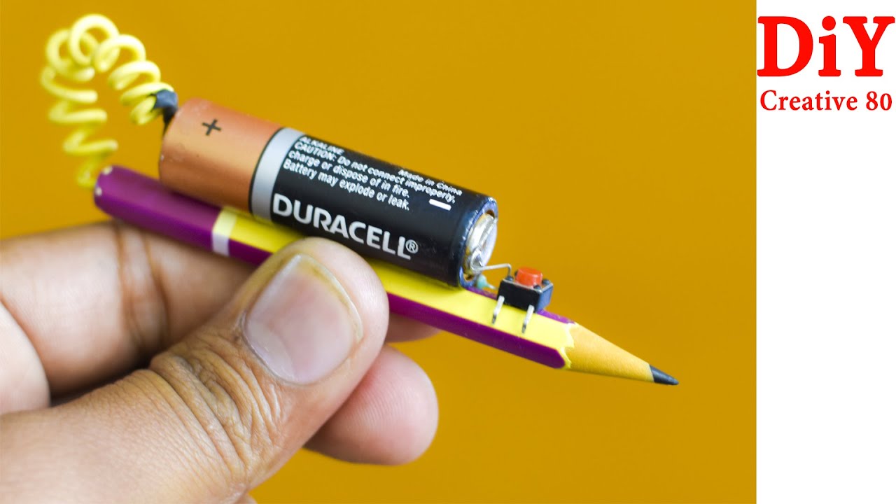 DIY Simple Pencil soldering Iron. How To Make Simple soldering Iron At Home YouTube