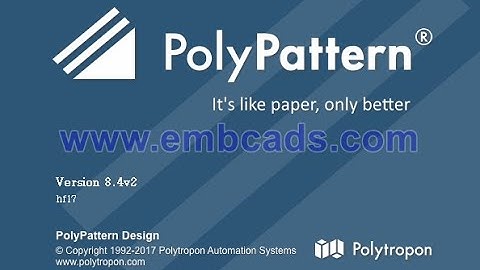 PolyPattern Version 8.4 V2 With Auto marker | Dealer Version Full Option Activated