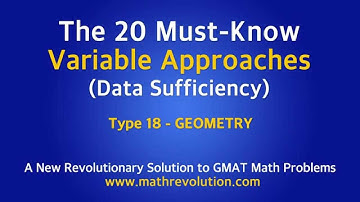 Variable Approach 18 for GMAT math DS｜Math Revolution