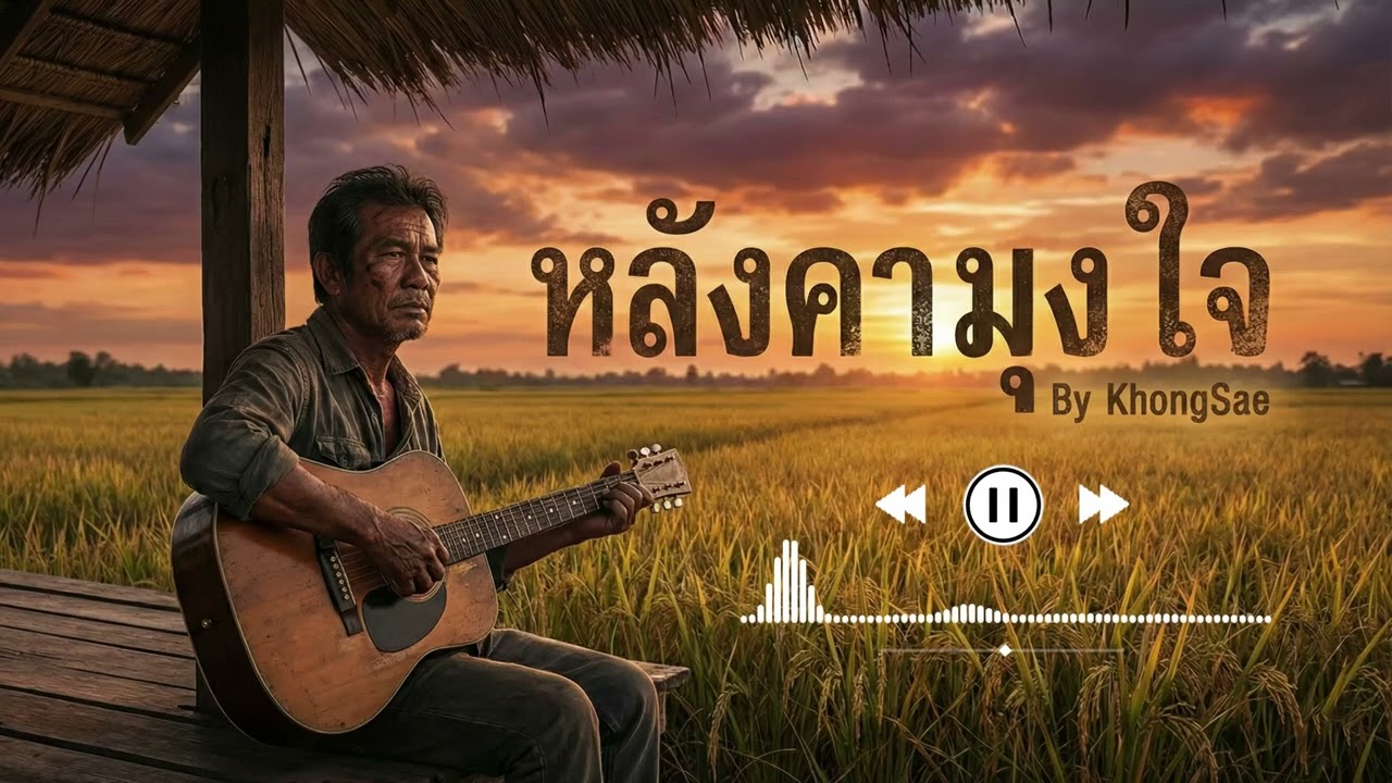 หลังคามุงใจ - KhongSae (ความเหนื่อยสอนให้ทน ความจนสอนให้สู้) | [Lyrics Video]