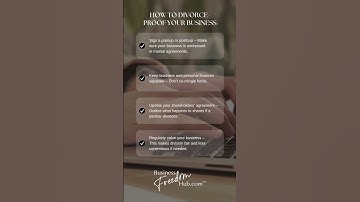 How to Divorce Proof Your Business | David Ravenscroft