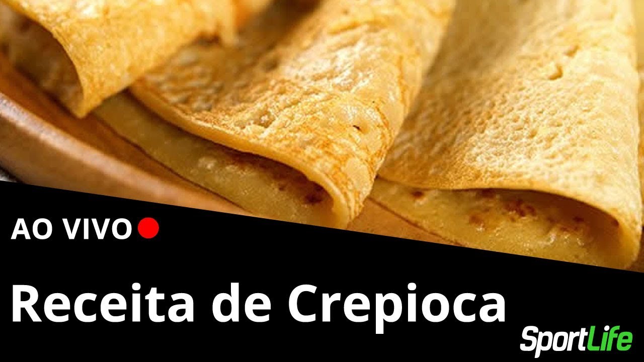 RECEITA DE CREPIOCA COM A NUTRICIONISTA ANGELA CARDOSO