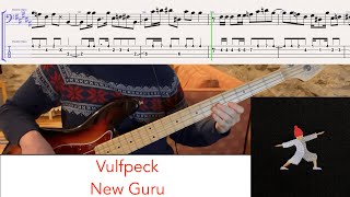 Video thumbnail of "Vulfpeck - New Guru // bass playalong w/tabs (2022)"