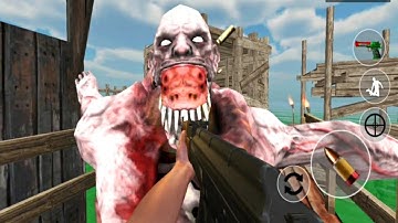 Zombie Evil Horror 4 - Shadow Target - Zombie FPS Shooting Game - Android GamePlay #5