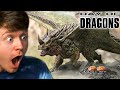 Growing the NEW DRAGON and Learning to FLY! - Day of Dragons