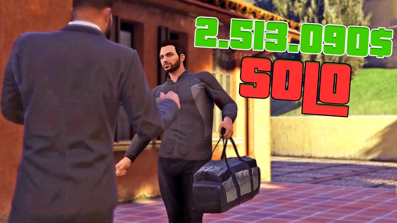 شاهد طريقة كسب 2.5 مليون دولار خلال دقائق في قراند أونلاين | GTA Online Panther Statue Heist