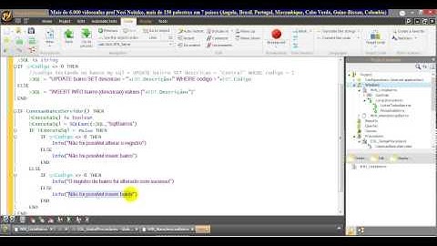 aula 6230 windev mobile   SQLExec Executando para SQL para Insert e Update da tabela MySQL