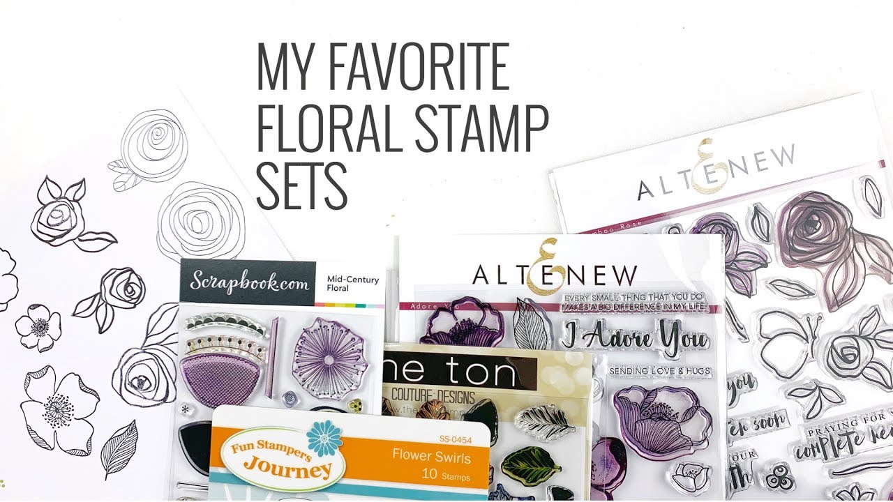 My Favorite Floral Stamps | 2019