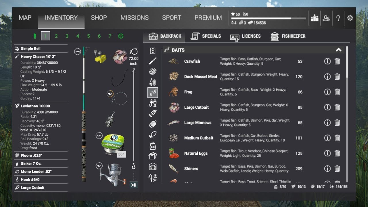 fishing planet best rod and reel combos