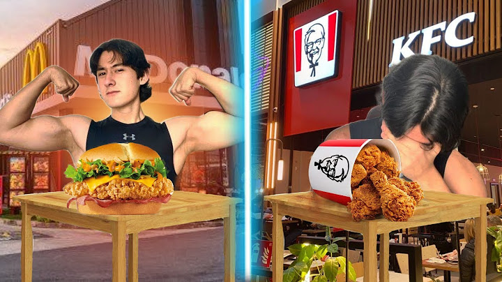 COMIENDO SALUDABLE EN LOS PEORES RESTAURANTES DE COMIDA RAPIDA!!!🍔🍗