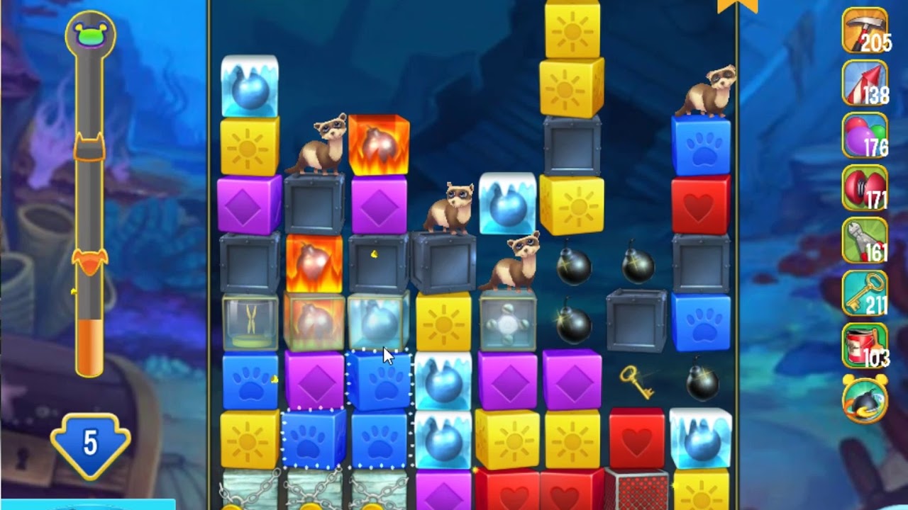 Pet Rescue Saga level 3207 no boosters ►TOBIAS DEAMON◄