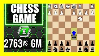Scandinavian Defense Gubinsky-Melts Defense, Brilliant Chess Game, Watch And Learn