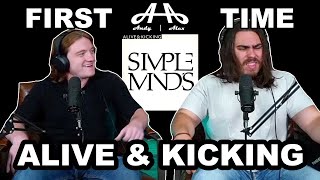 Alive and Kicking - Simple Minds | College Students' FIRST TIME REACTION!