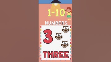 #1 to 10 for Kids | #Counting #shorts #learning #learn12345 #kidslearning  #numbers  #phonics#KG
