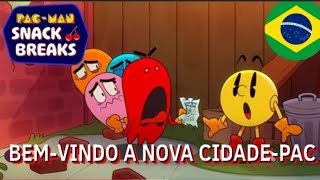 Oficial PAC-MAN: Intervalos para Lanche | Ep. 1: Bem-vindo à Nova Cidade PAC dublagens do Miguel