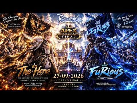 🔴Live. Ragnarok black to glory THE HERO VS FuRious ⚔️🏆 APEX SS