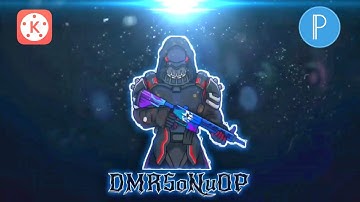 Lighting PUBG logo reveal | Kinemaster intro tutorial