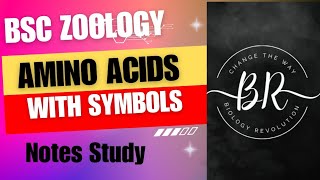 Easy trick to remember all 20 Amino Acids with symbols